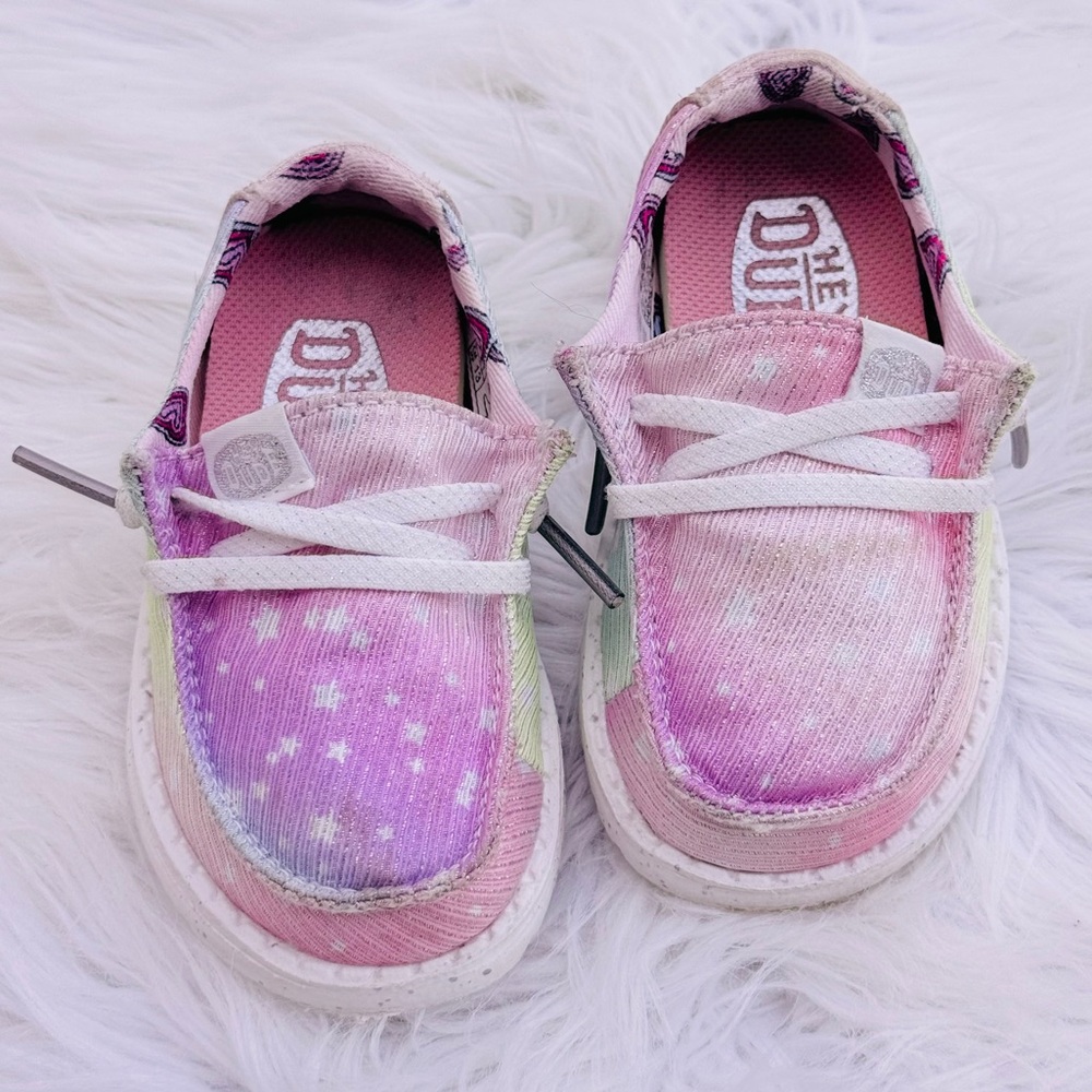 Toddler Hey Dude Sparkle Stars Shoes